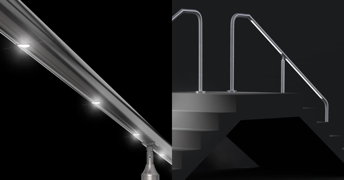 VIVA Railings | iRAIL LED Illuminated Railing