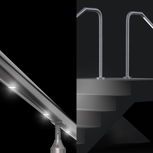Kim Led Railing VIVA Railings | iRAIL LED Illuminated Railing