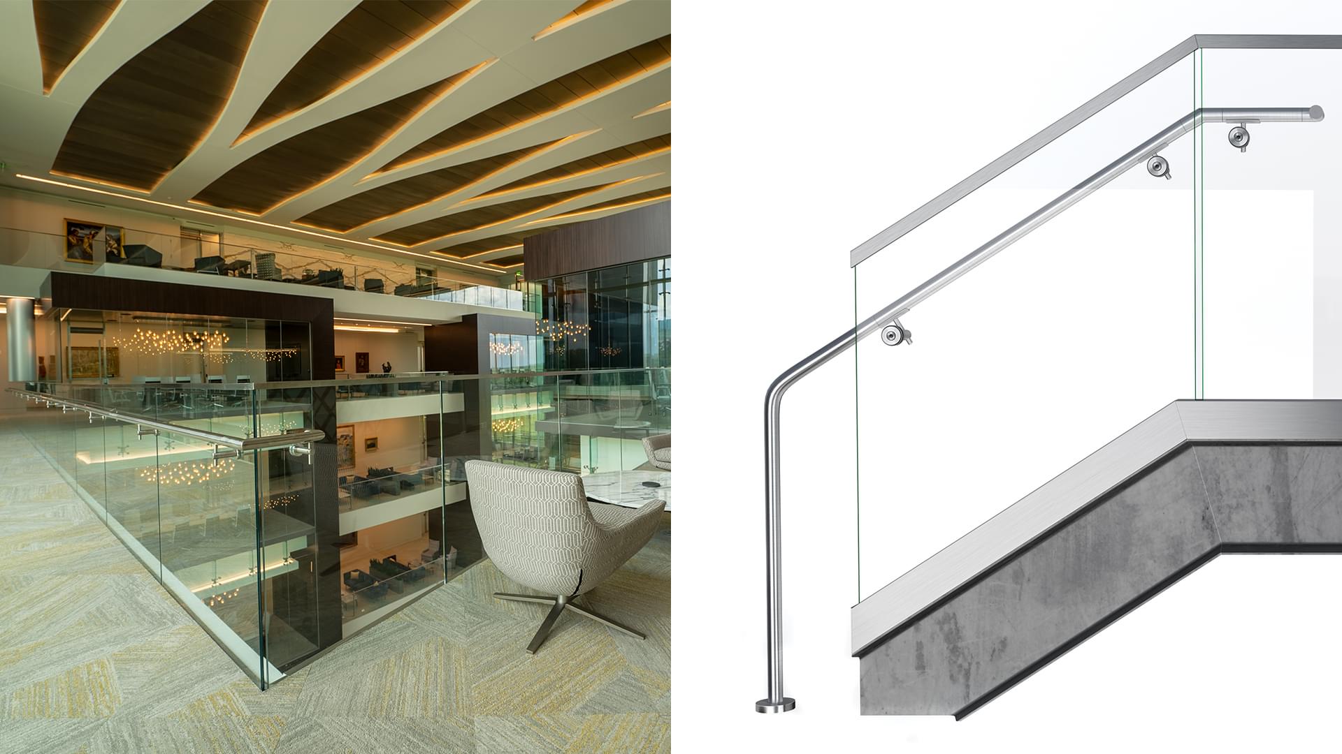 Aluminum & Glass Railing System: SHOE™ | Viva Railings