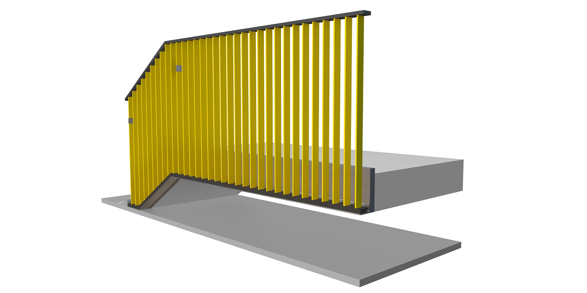 Slat Railing SLAT™ Picket System | VIVA Railings