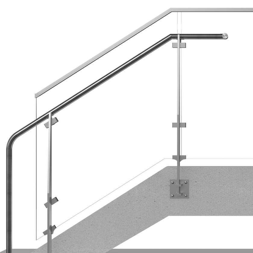 Solo Railing VIVA Railings | VIVA Railings: Commercial Stainless Steel & Glass…