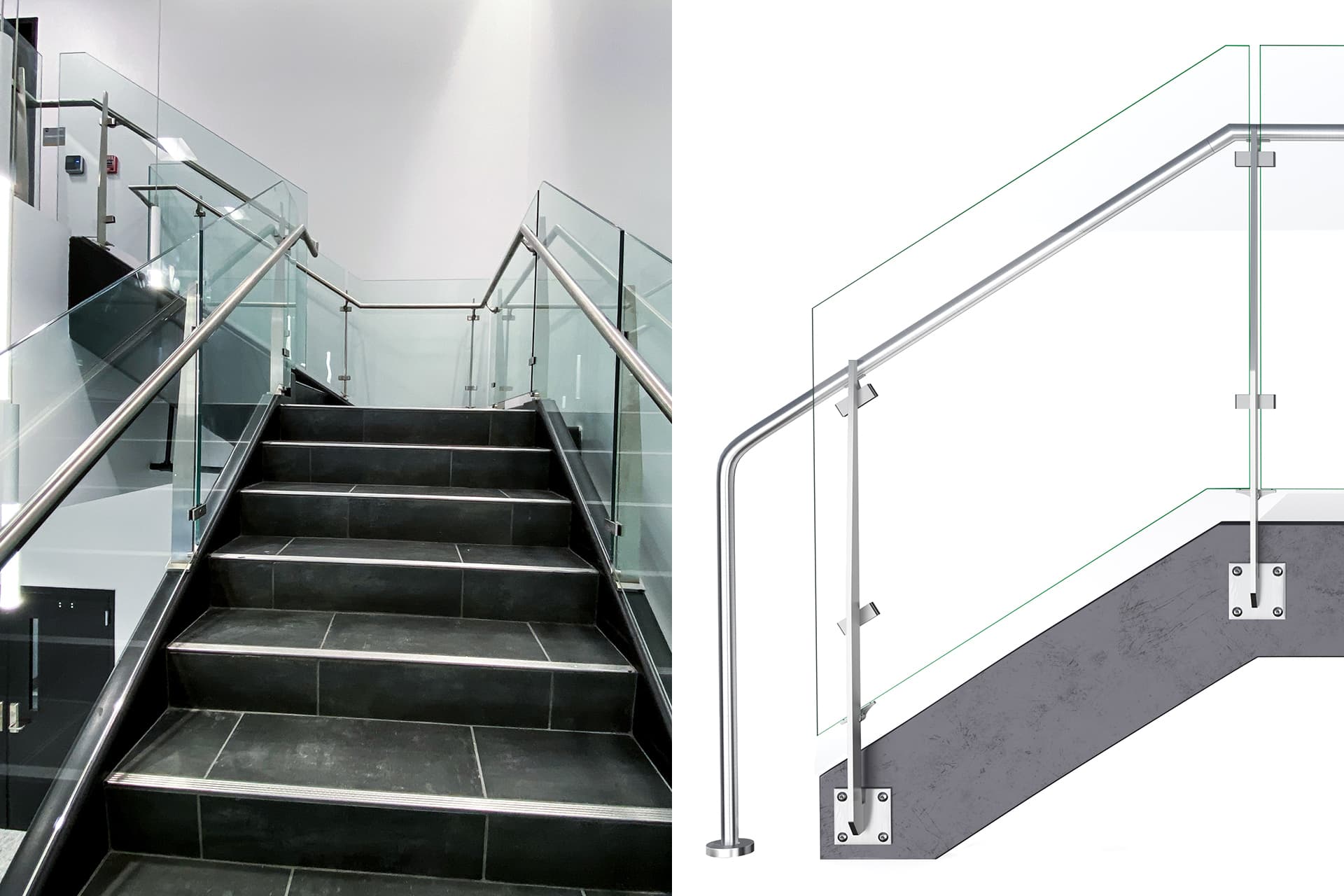 15 Modern Glass Stair Railing Ideas for Your Project | VIVA Railings