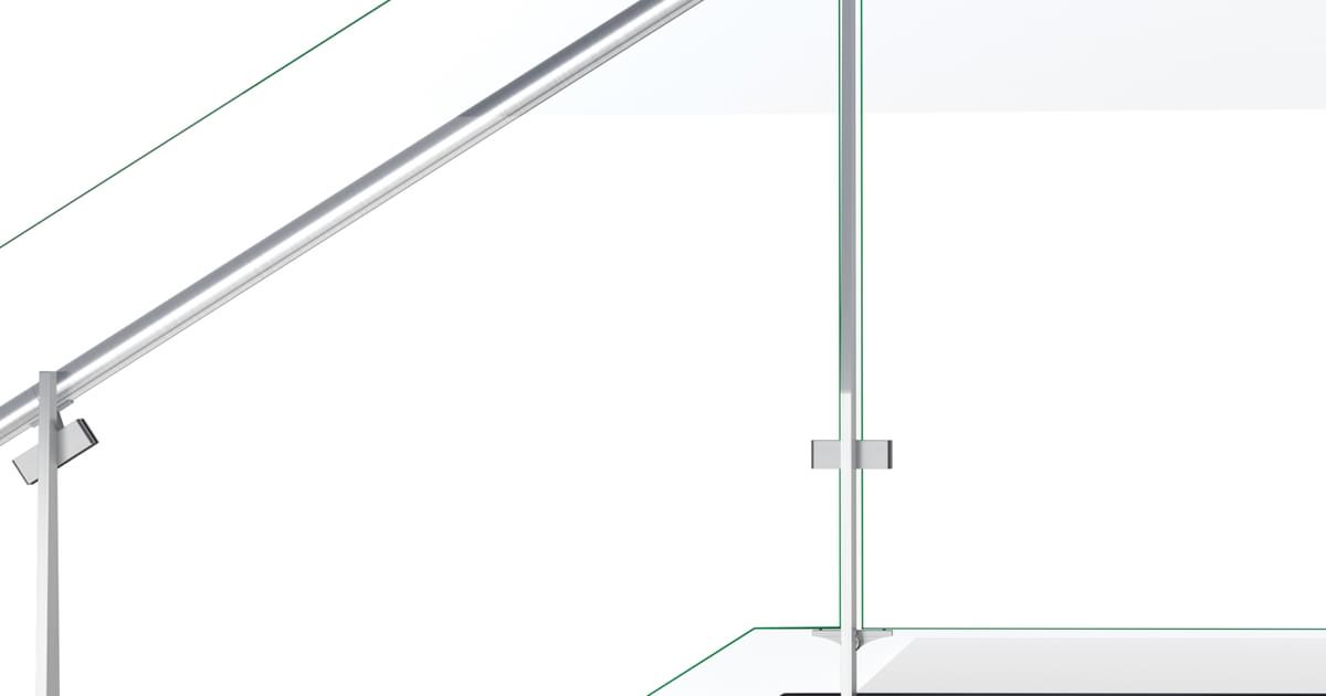 Solo Railing SOLO™ Stainless Steel Glass Railing | Viva Railings | VIVA Railings