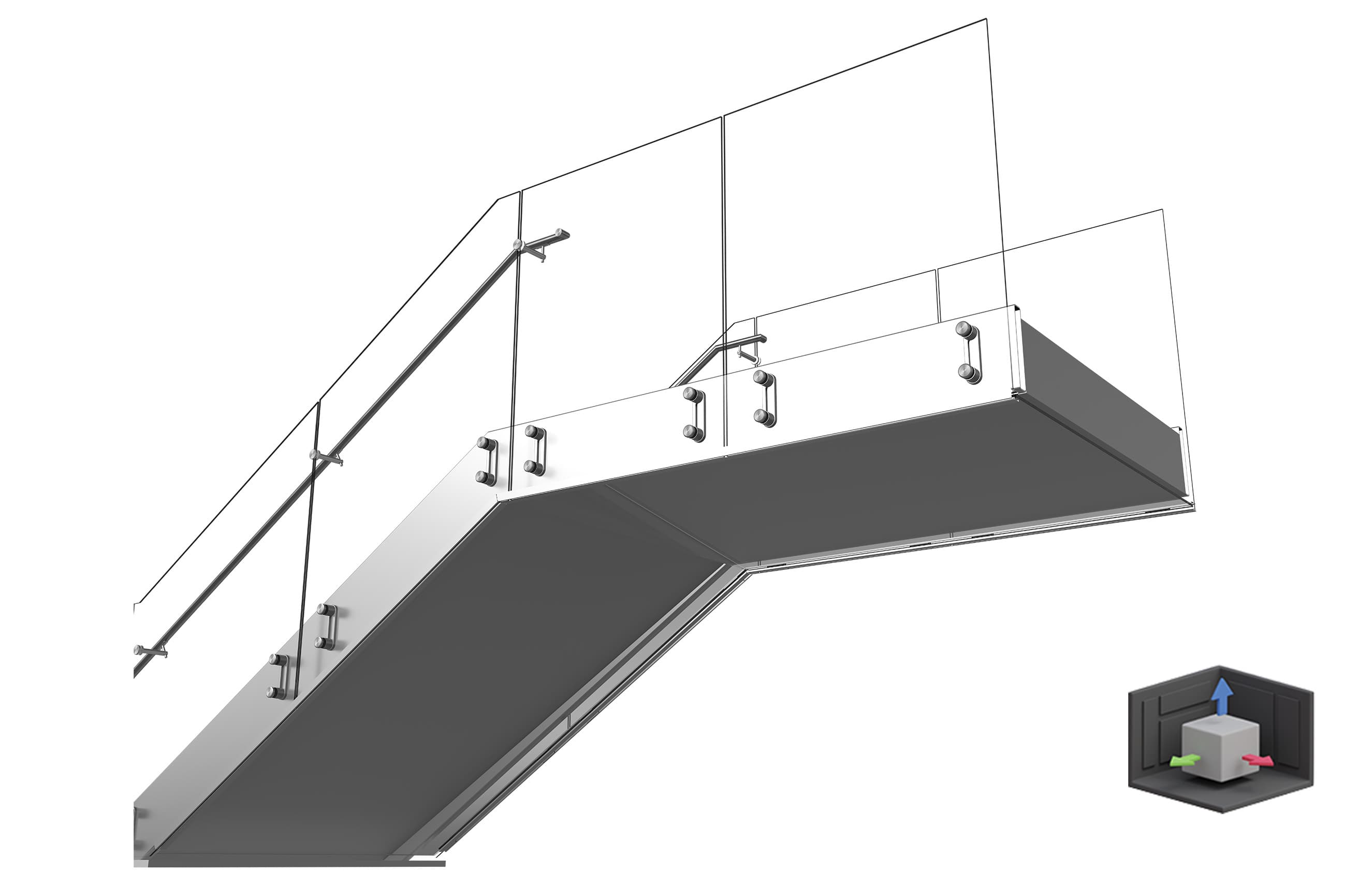 STAIR WRAP Glass View 2