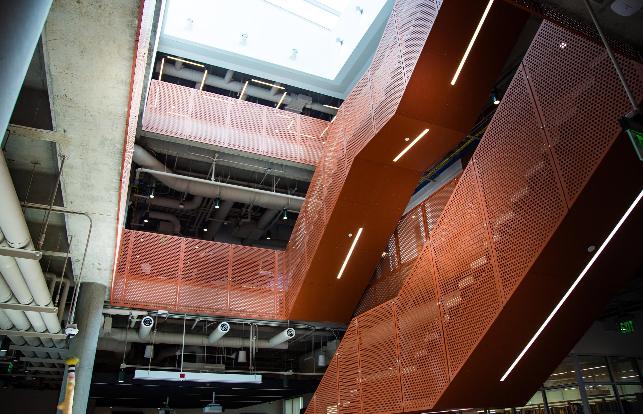 Soffit Railing Stair Wrap - Metal (Soffit) | VIVA Railings