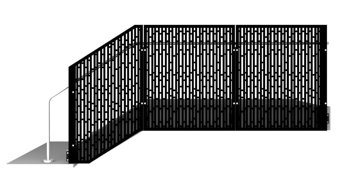 STRUC Laser Cut Metal Panel Railing System | VIVA Railings