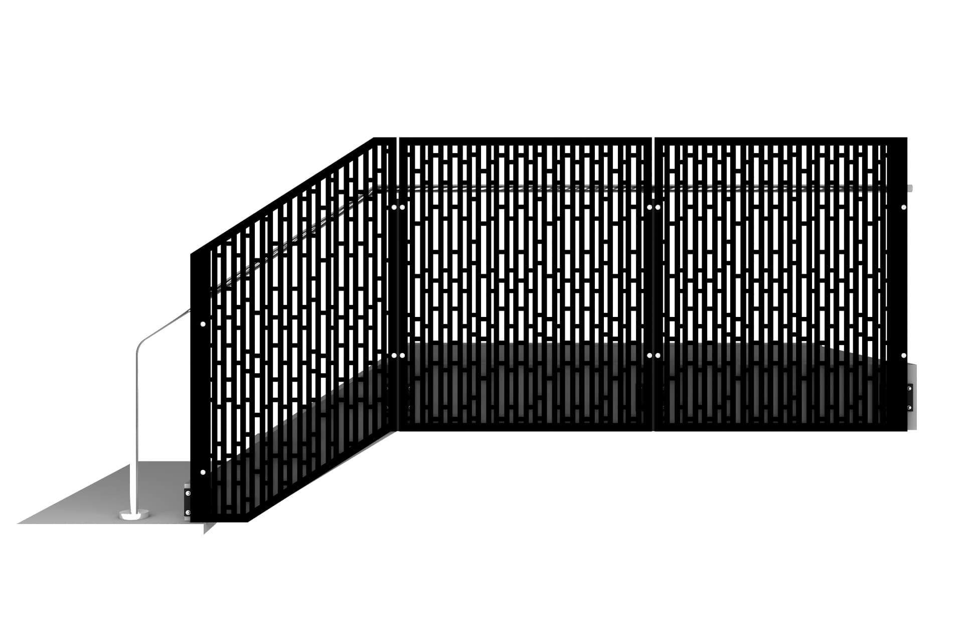 STRUC Laser Cut Metal Panel Railing System | VIVA Railings