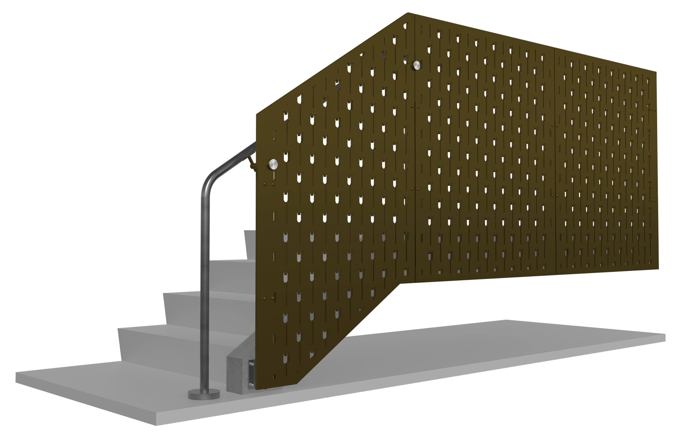 STRUC™ Laser Cut Metal Panel Railings | Viva Railings | VIVA Railings