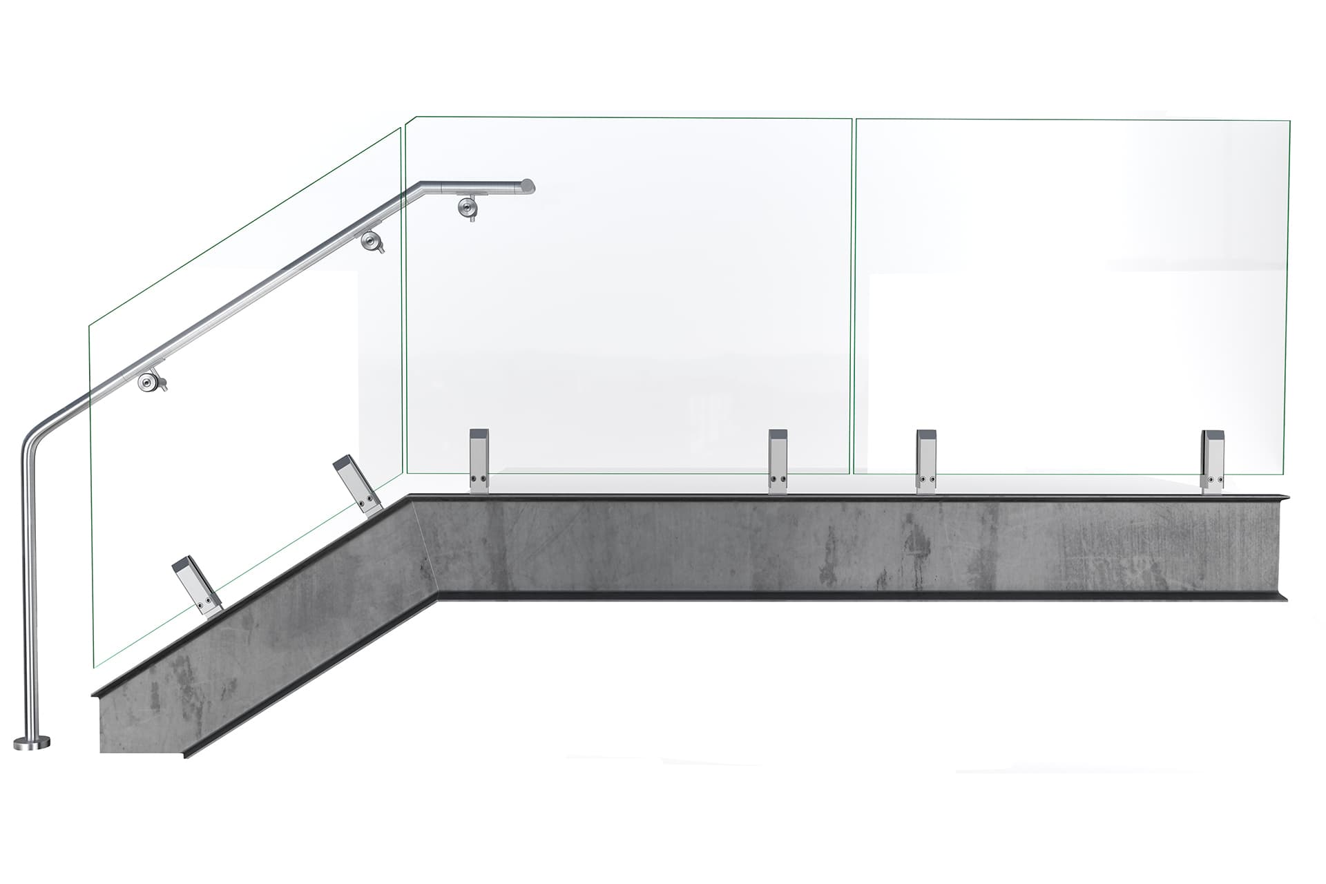 Glass Railing Rvt VISIO Glass Railing System | VIVA Railings | VIVA Railings