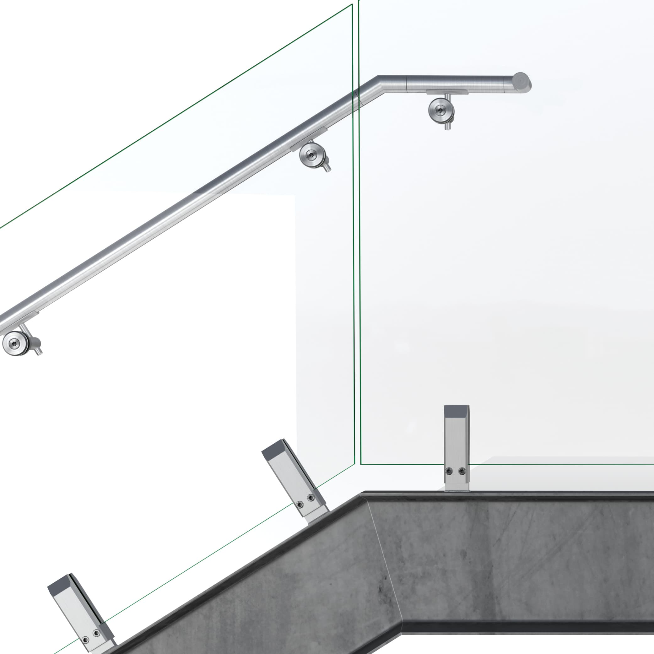 VIEW™ Structural Glass Balustrade Railing System |… | VIVA Railings