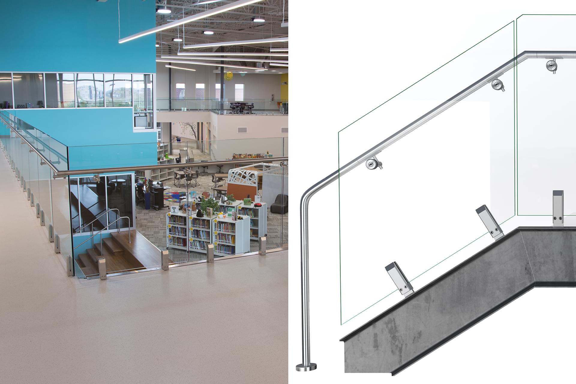 VISIO Glass Railing System | VIVA Railings | VIVA Railings