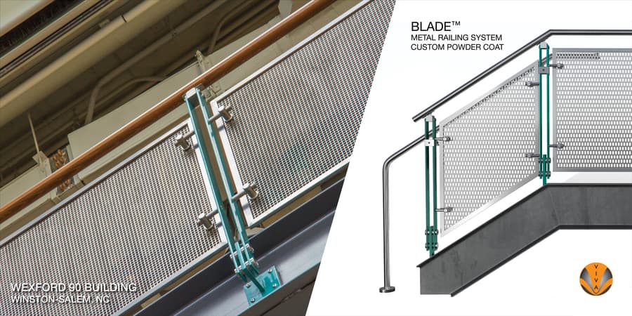 Powder Coated Steel Railing for Commercial Decks:… | VIVA Railings
