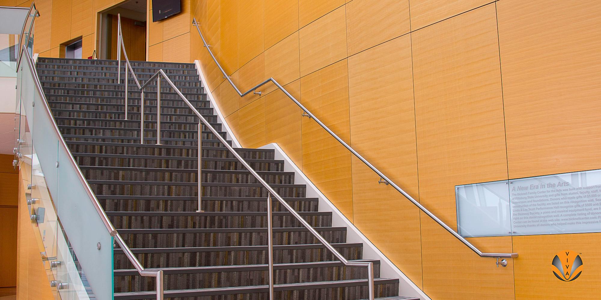 Pittsburgh State University P.A.C. | VIVA Railings
