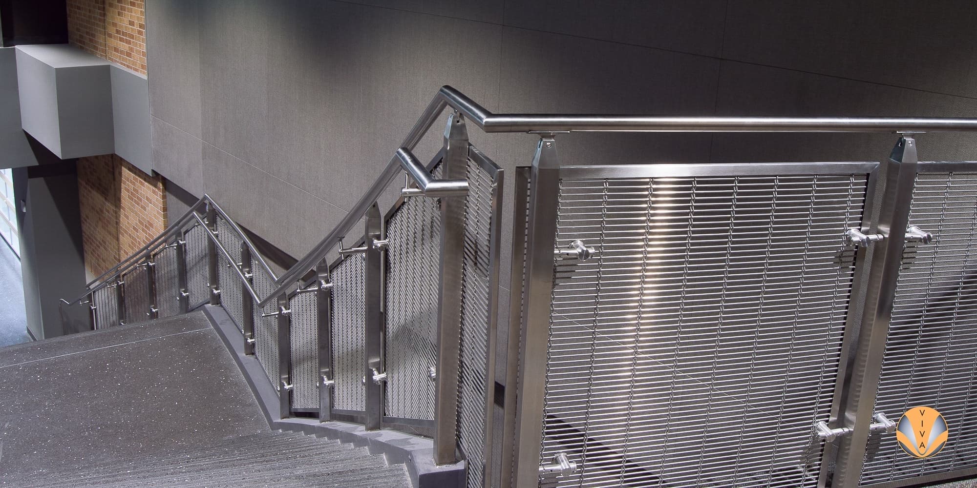 CUBE Wire Mesh Railing System