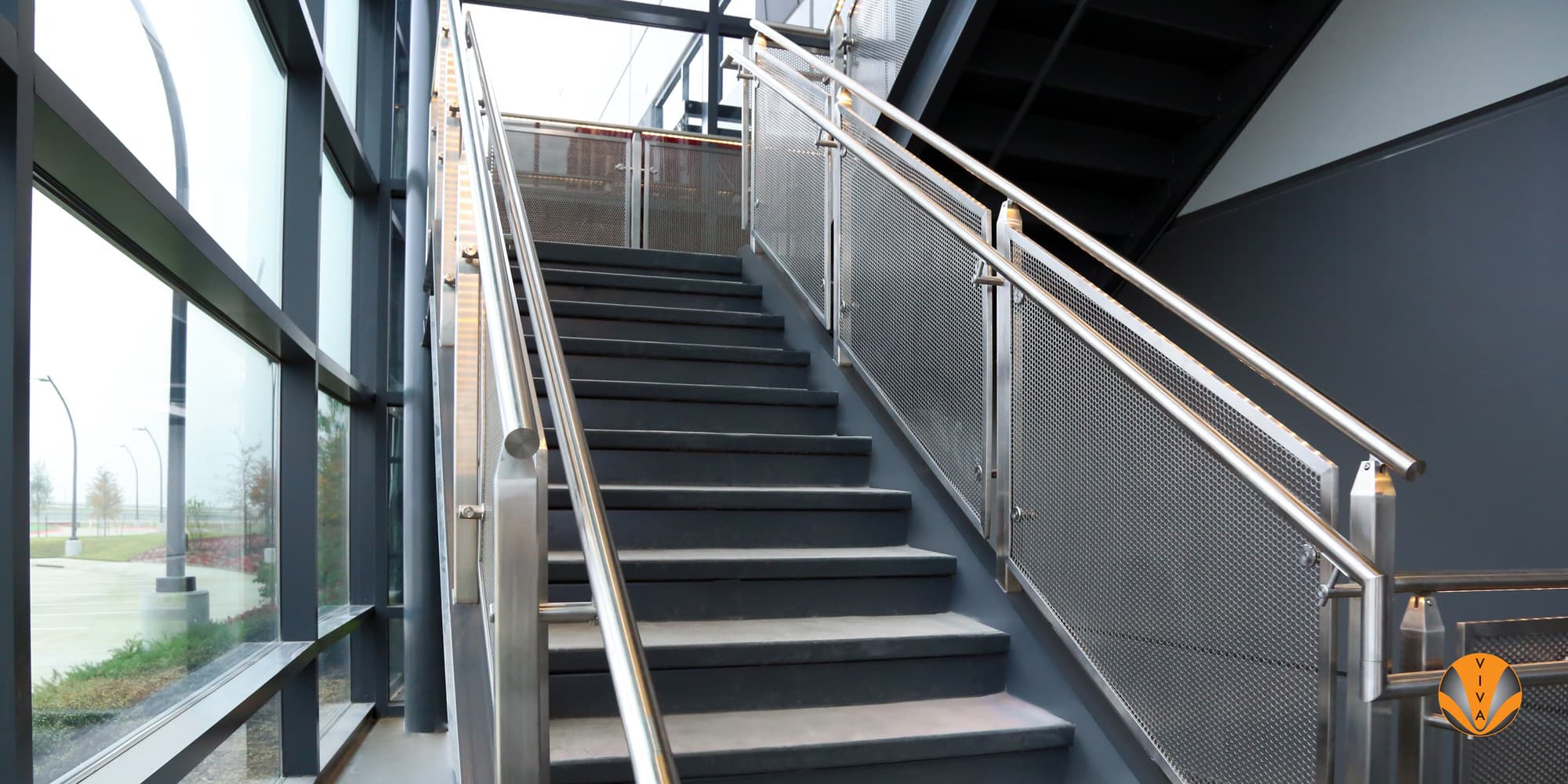 CUBE Perf Metal Railing System