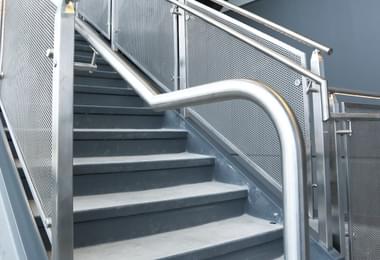 CUBE Perf Metal Railing System