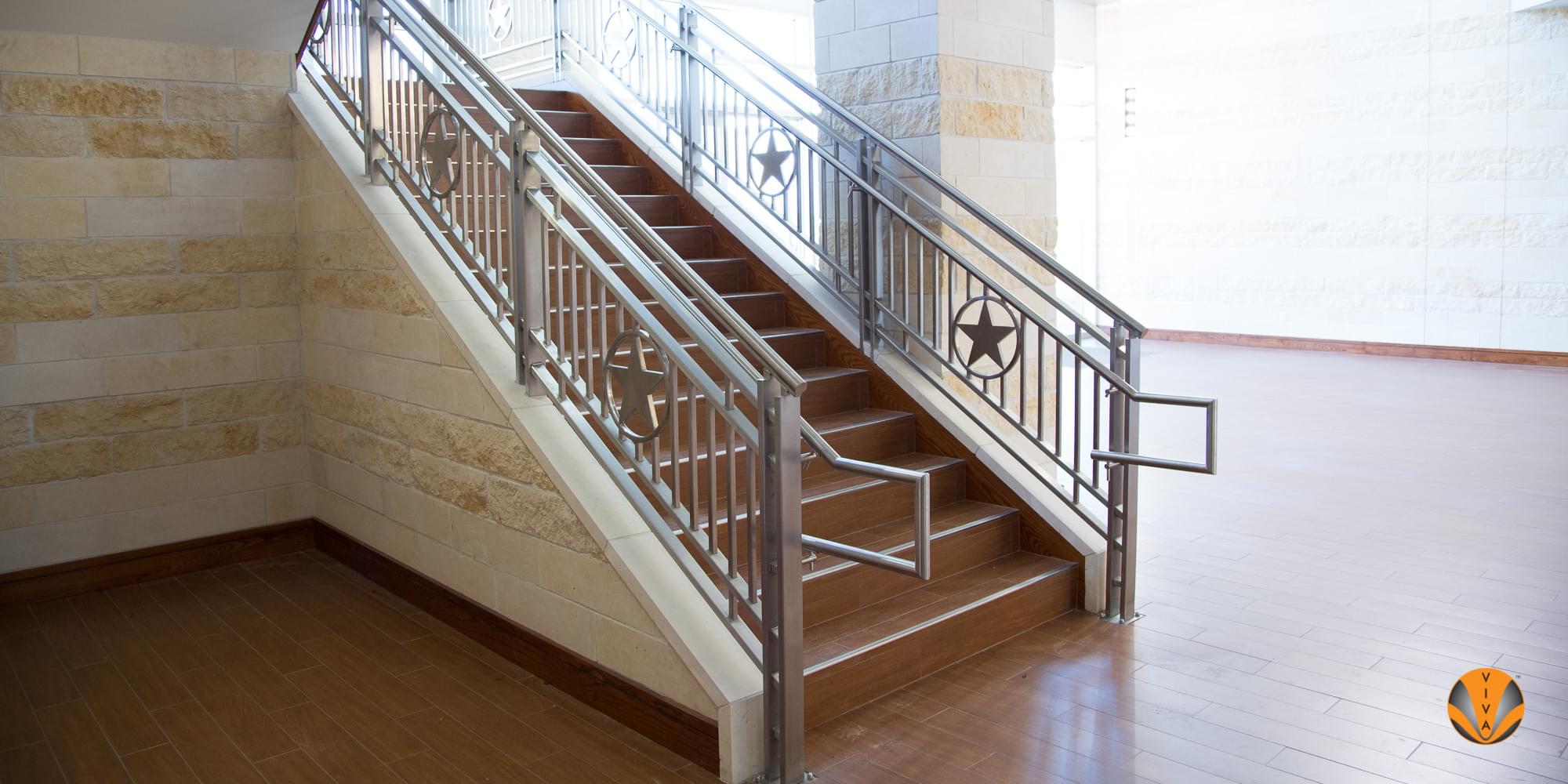 Robust Railing - CUSTOM Texas Star | Texas DPS… | VIVA Railings