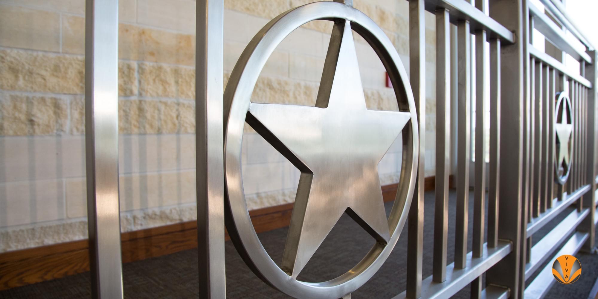 Robust Railing - CUSTOM Texas Star | Texas DPS… | VIVA Railings