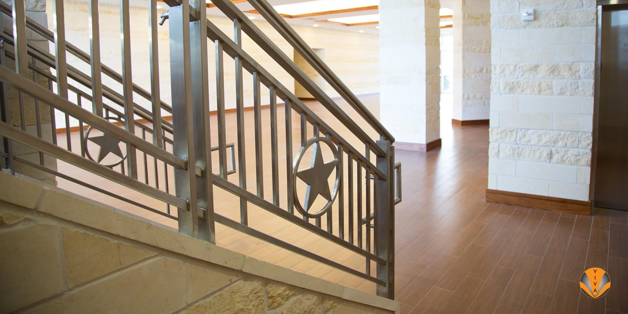 Robust Railing - CUSTOM Texas Star | Texas DPS… | VIVA Railings