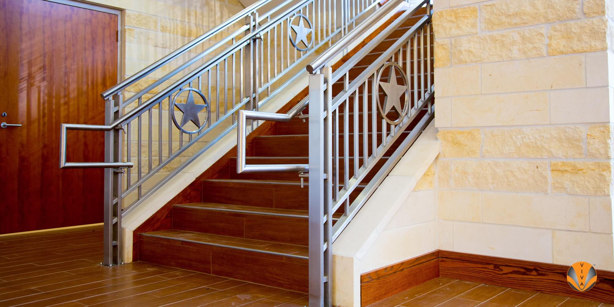 Robust Railing - CUSTOM Texas Star | Texas DPS… | VIVA Railings