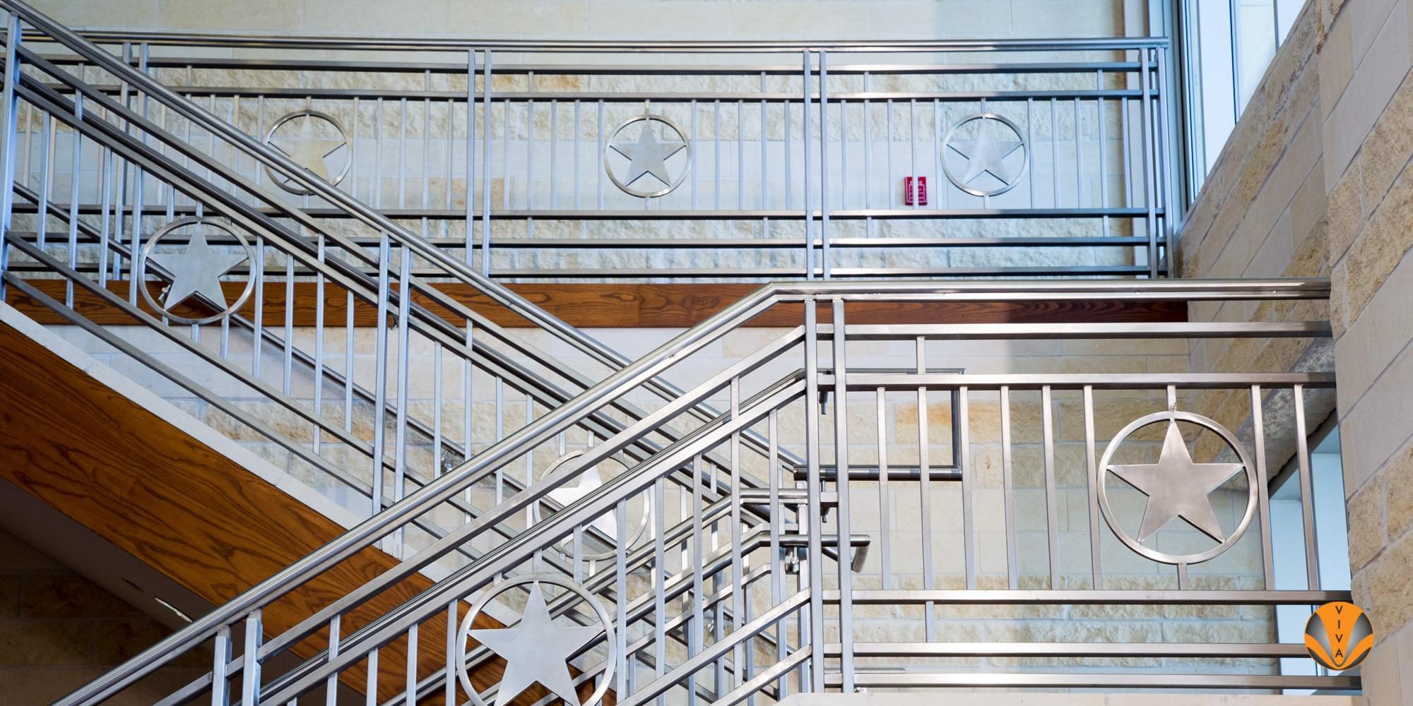 Robust Railing - CUSTOM Texas Star | Texas DPS… | VIVA Railings