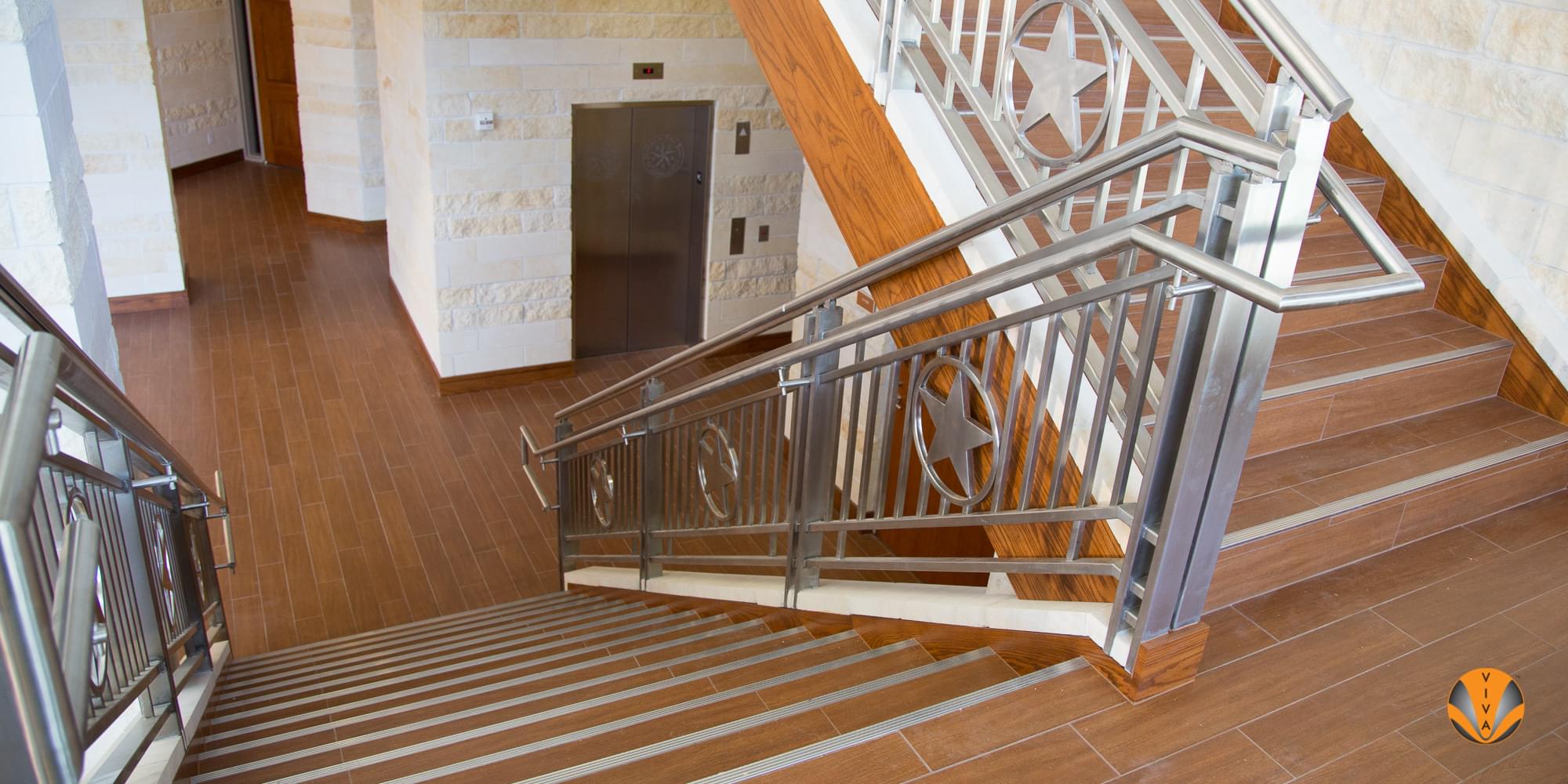 Robust Railing - CUSTOM Texas Star | Texas DPS… | VIVA Railings