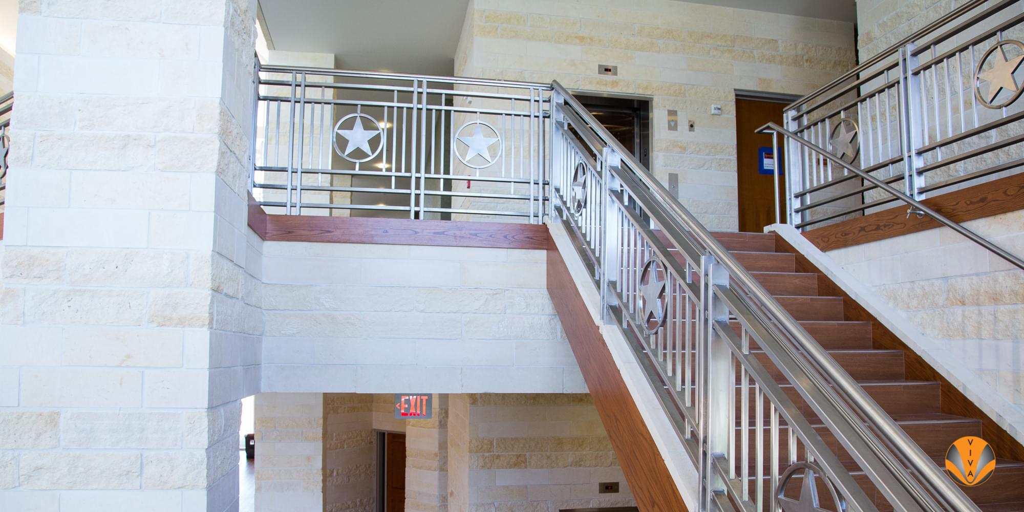 Robust Railing - CUSTOM Texas Star | Texas DPS… | VIVA Railings