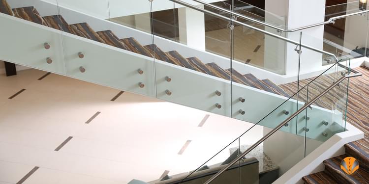 Tempered Glass Button Railing | Sheraton Hotels… | VIVA Railings