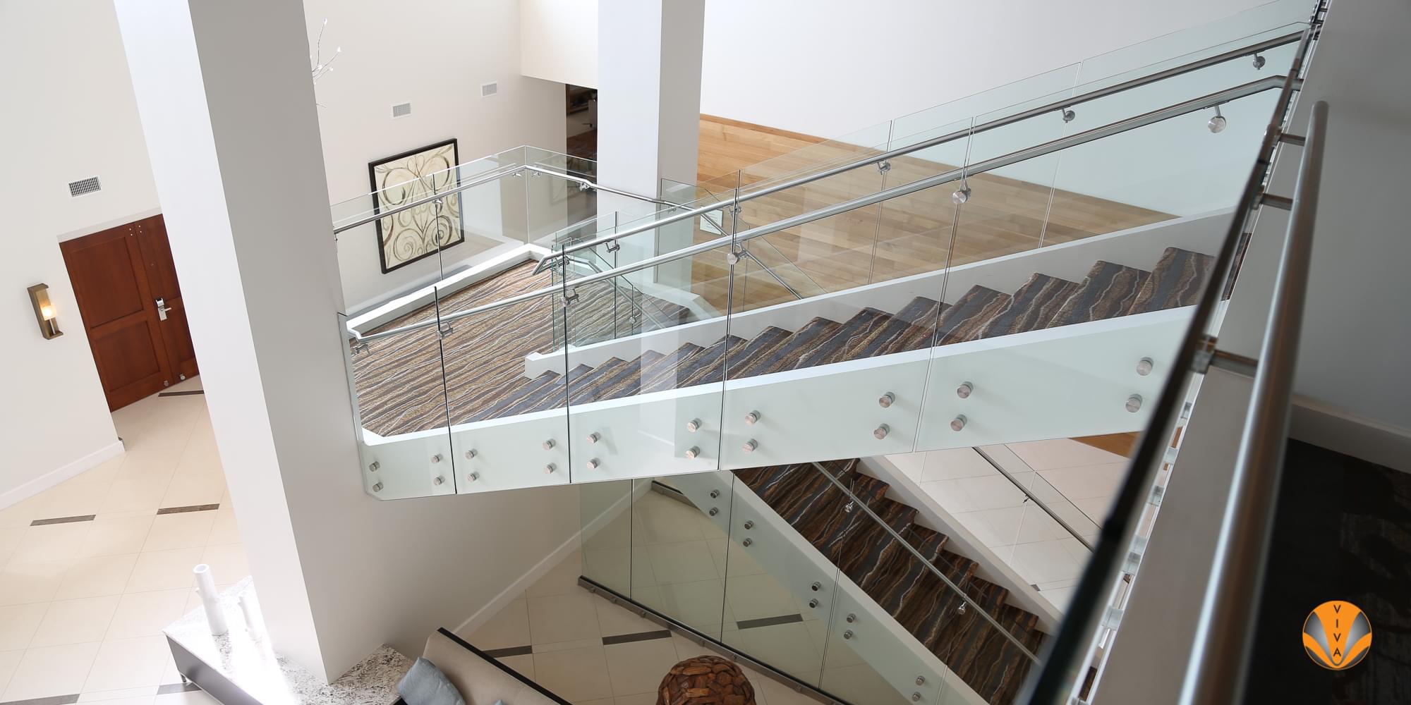 Tempered Glass Button Railing | Sheraton Hotels… | VIVA Railings