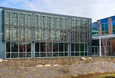 WALL PANELS METALSPACES FOTOFACADE BRAINTREE SOUTH MIDDLE SCHOOL 3 of 13