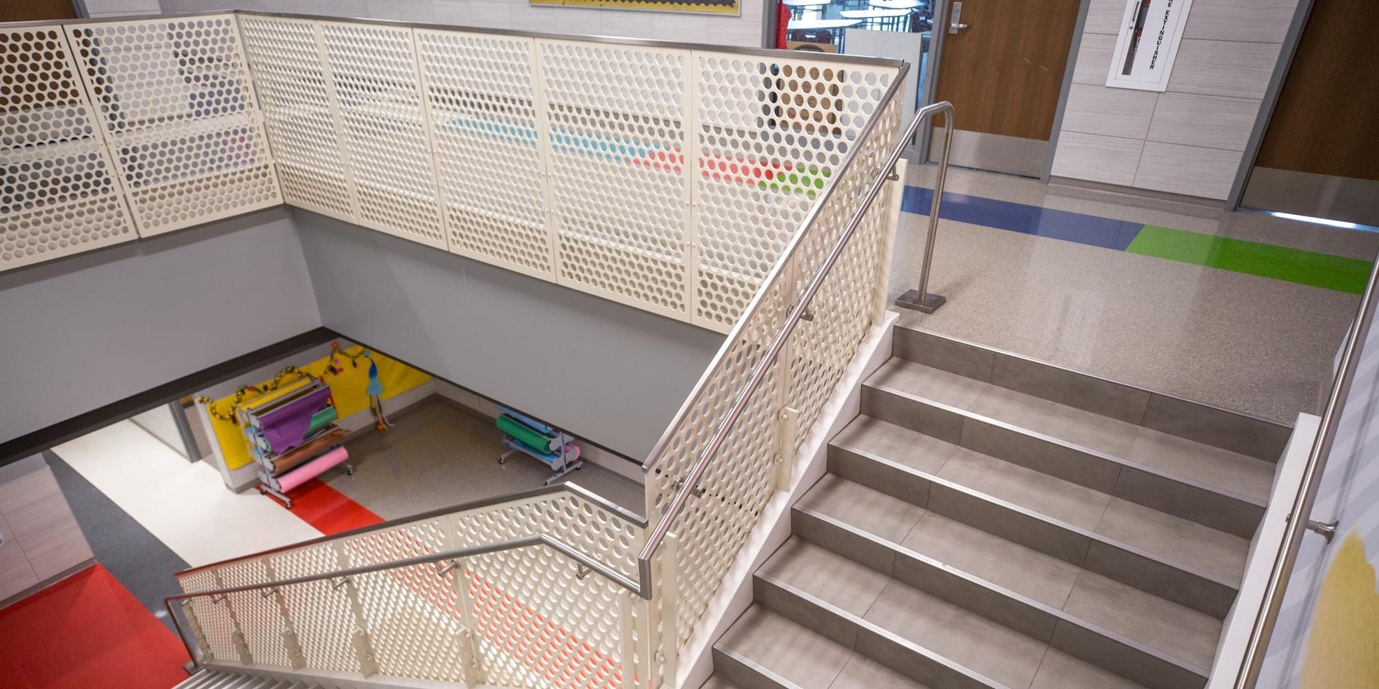 Dallas ISD Walnut Hill Leadership Academy | VIVA Railings