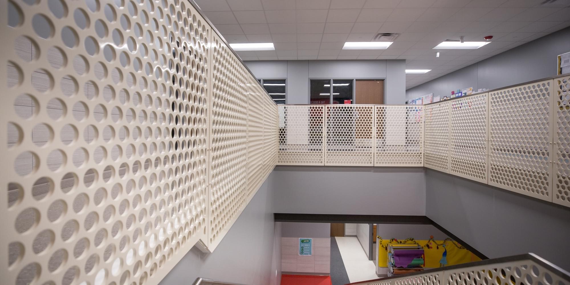 Dallas ISD Walnut Hill Leadership Academy | VIVA Railings