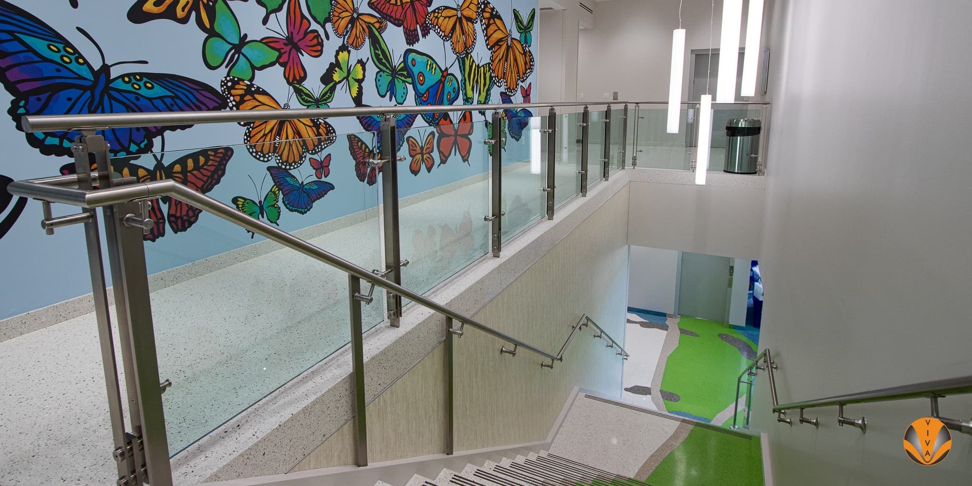 GLASS POST RAILING BLADE COOK CHILDRENS LVT 5 of 10