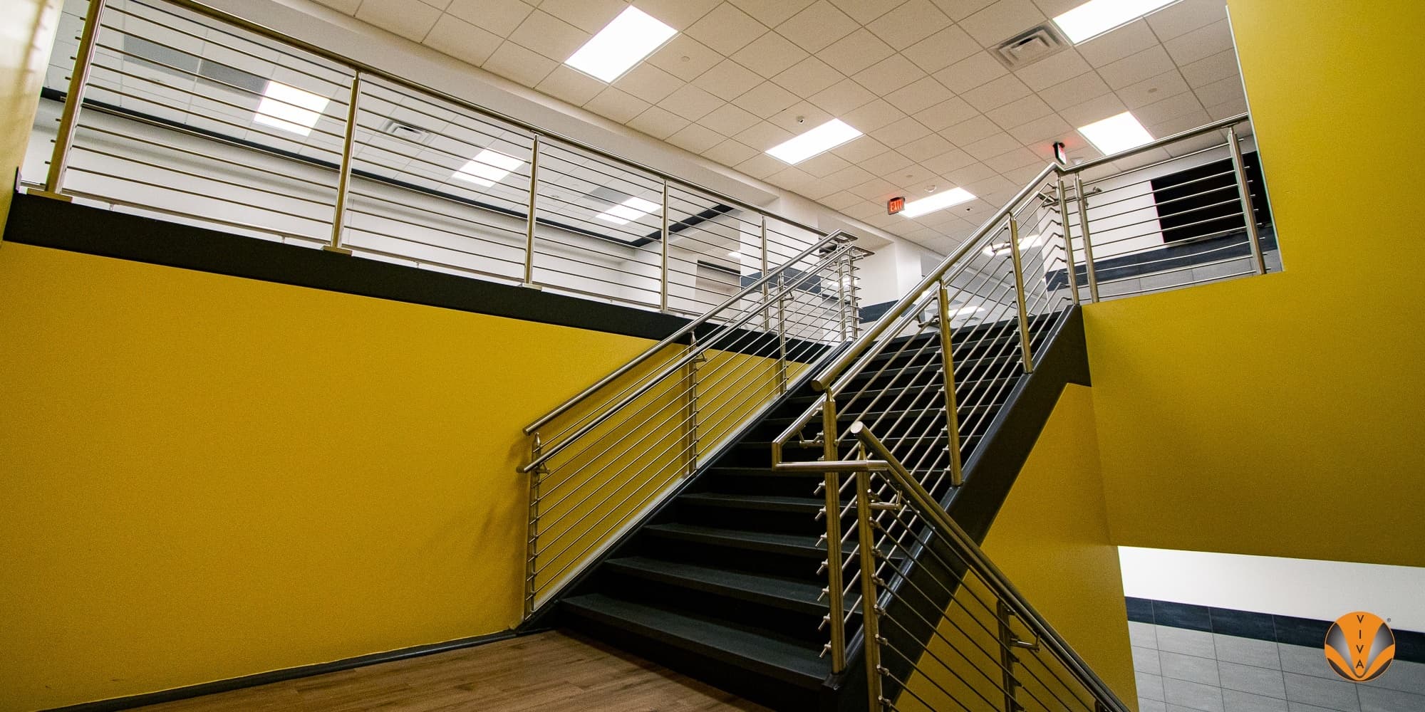 MULTILINE METAL RAILING CIRCA GALENA HIGH SCHOOL 8 of 20