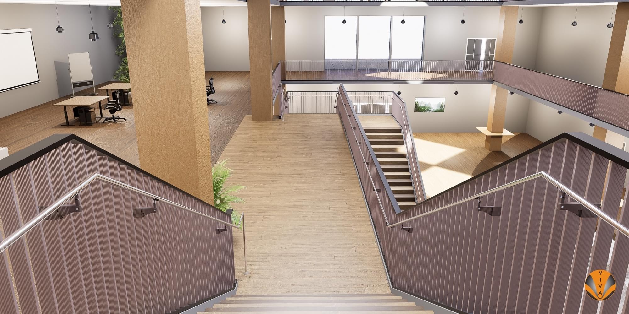 SLAT Aluminum Picket Railings | VIVA Railings