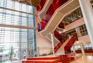 CUSTOM SOLO RED GLASS SBISD HOUSTON 4 of 16