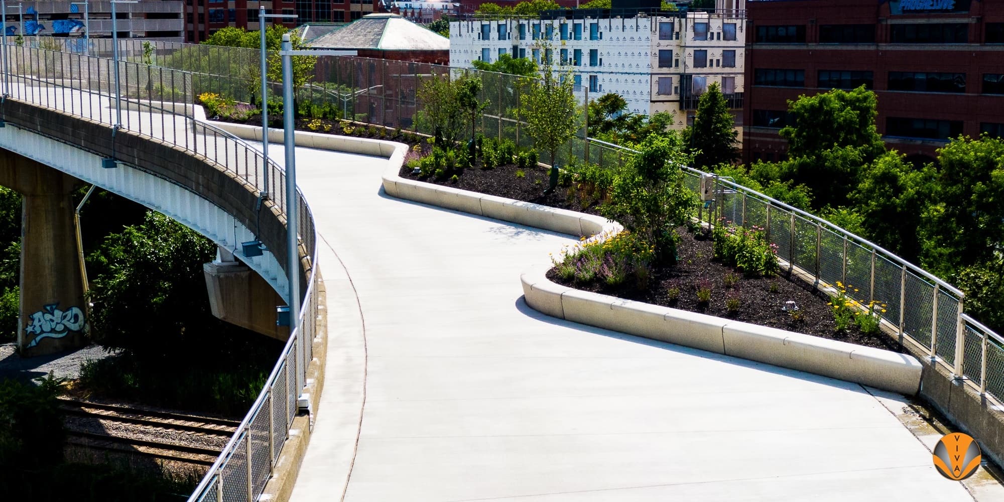 WIRE MESH RAILING CUBE ALBANY SKYWAY A 6
