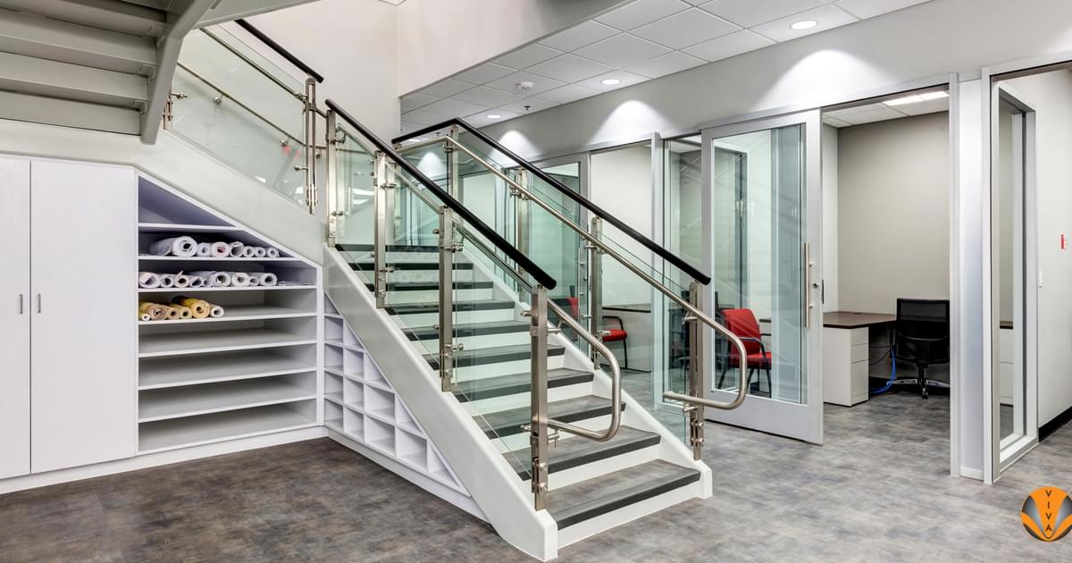 Contemporary Railing | Allen Fire Station | VIVA… | VIVA Railings