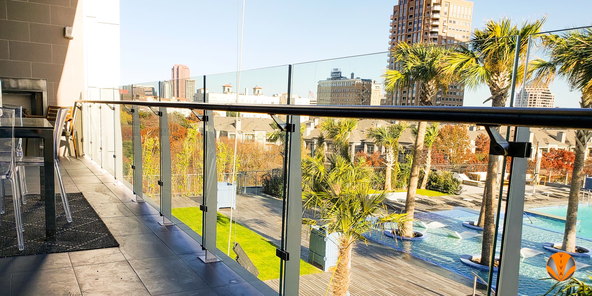 SOLO SLIM LINE GLASS RAILING BLEU CEIL BALCONIES 24 of 26