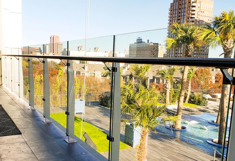 SOLO™ Stainless Steel Glass Railing | Viva Railings | VIVA Railings