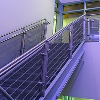 Wire Mesh Railing Systems for Commercial Projects | Viva Railings