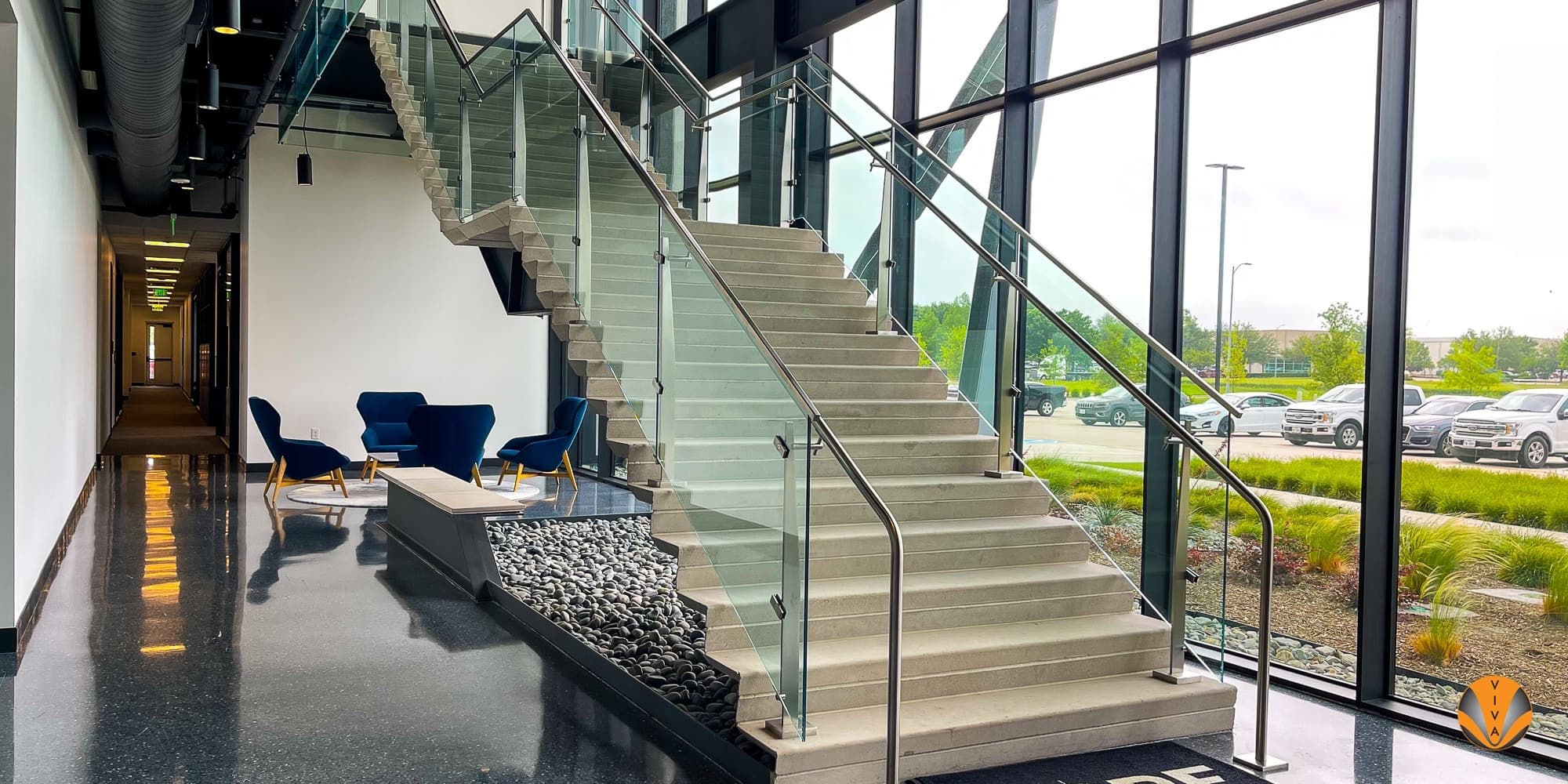 SOLO Ornamental Stainless Steel Glass Railing System