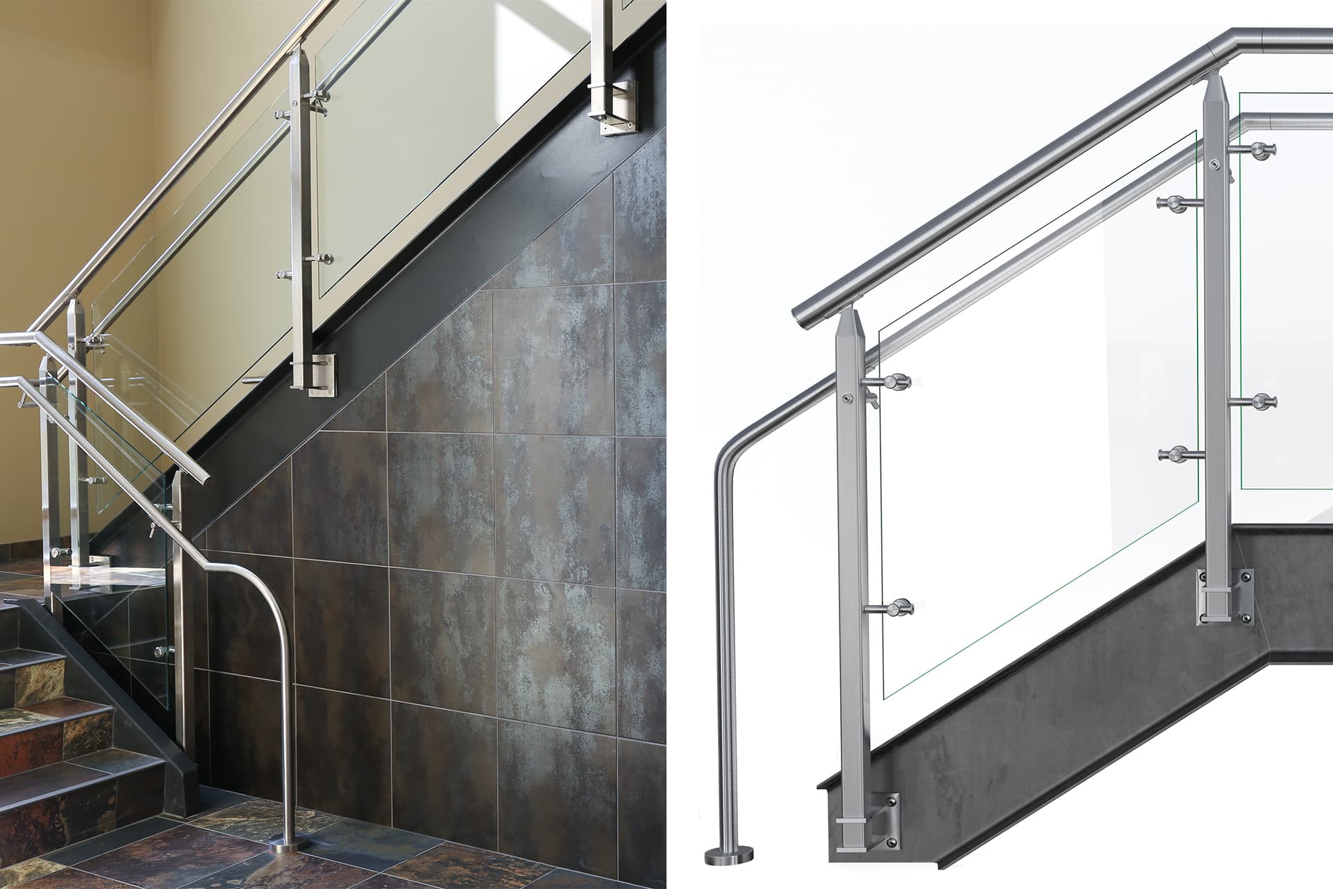 15 Modern Glass Stair Railing Ideas for Your Project | VIVA Railings