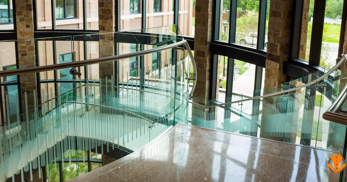 Curved Railing Systems for Commercial Use | Viva Railings