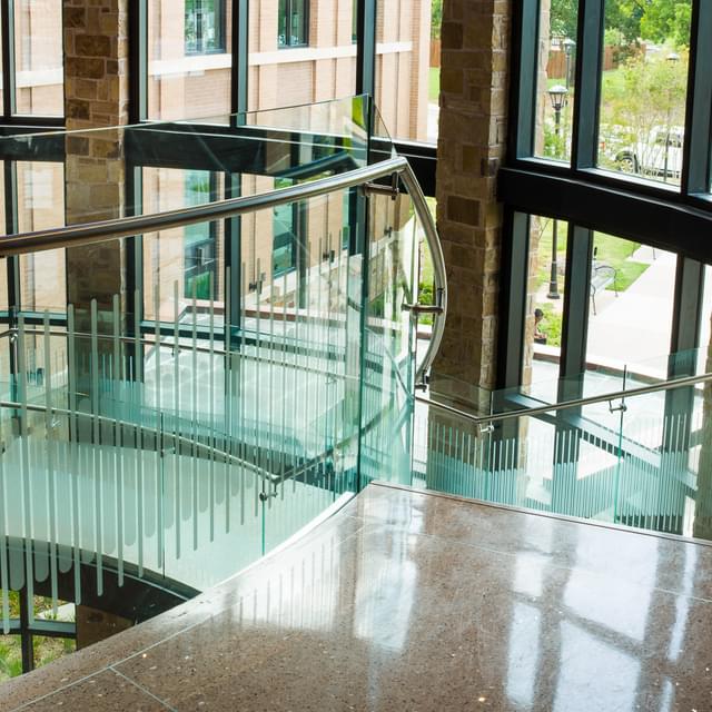 Curved Railing Systems for Commercial Use | Viva Railings