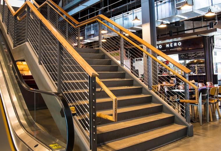 VIVA Railings | Hilton Overhead Walkway - Austin | Custom Railing…