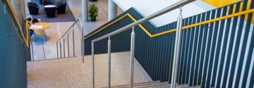 VIVA Railings | Free Standing Rail | Univ. of Texas Arlington SEIR