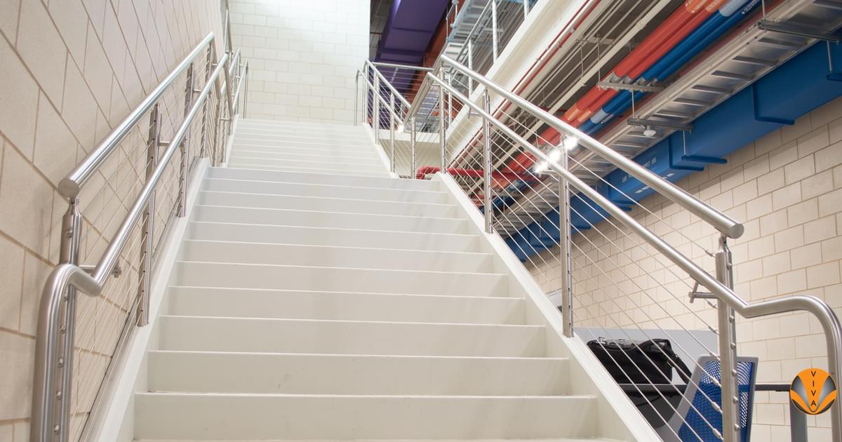 Interior Cable Railing Systems | Tarrant College… | VIVA Railings