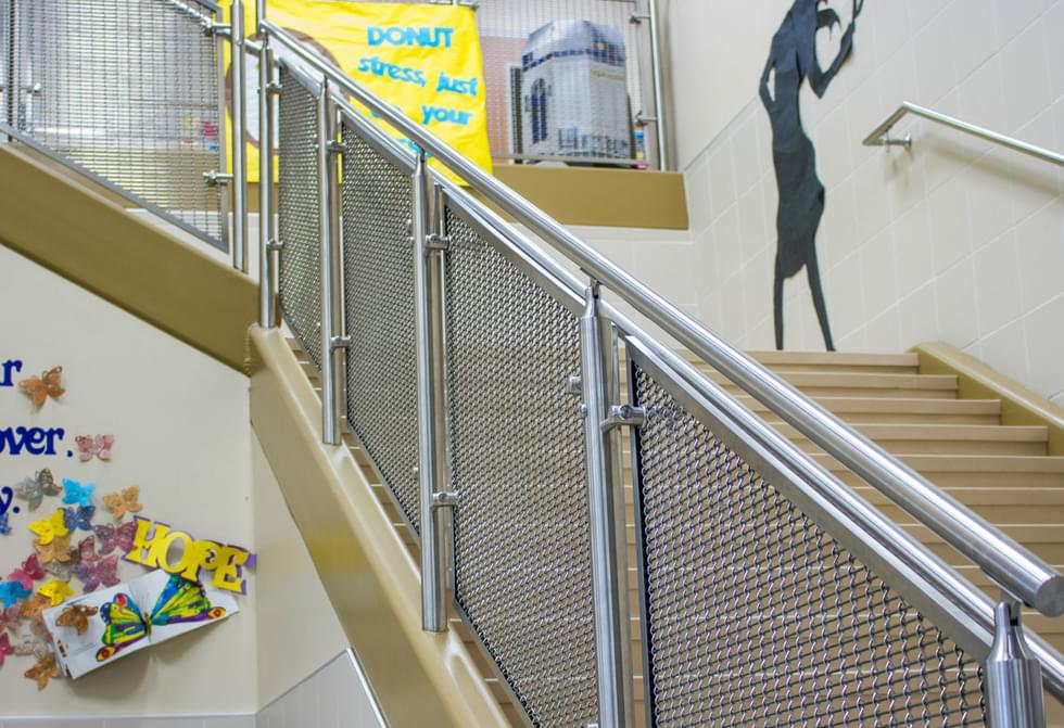Wire Mesh Railing Systems for Commercial Projects | Viva Railings