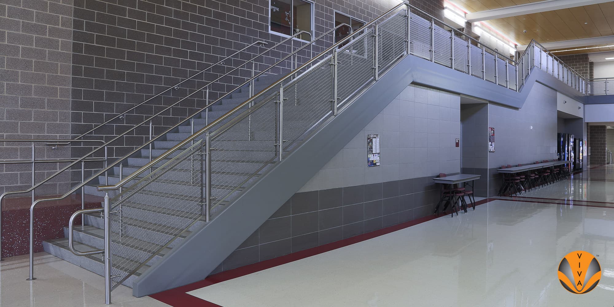 CIRCA Wire Mesh Railing System